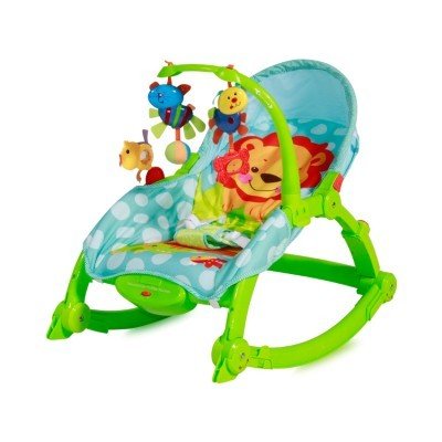 Детский шезлонг- кресло - качалка 2в1 Rocker 63500 - фото