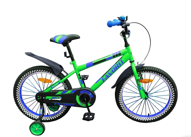 велосипед FAV-20 зеленый - фото