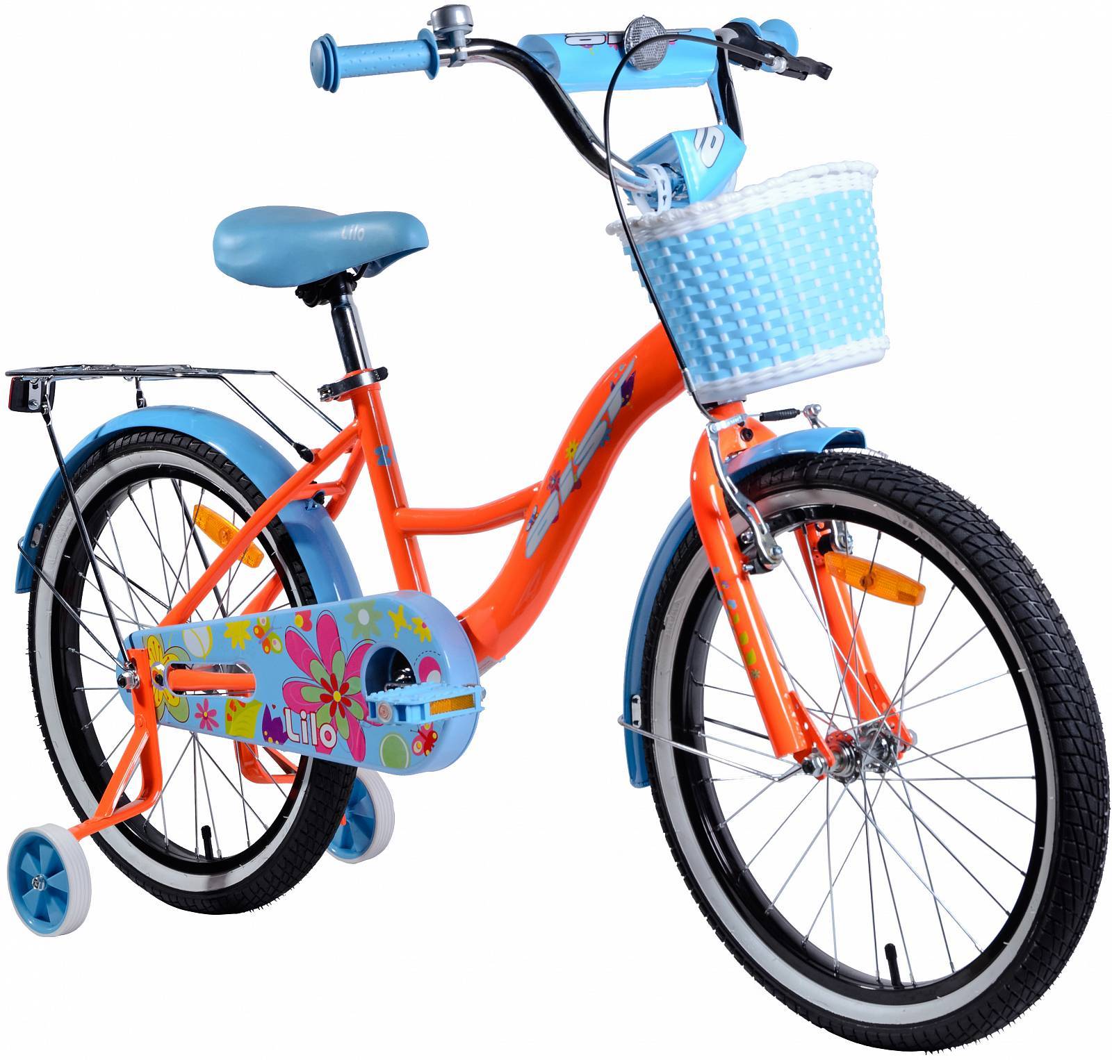 Велосипед 20 оранжевый - фото