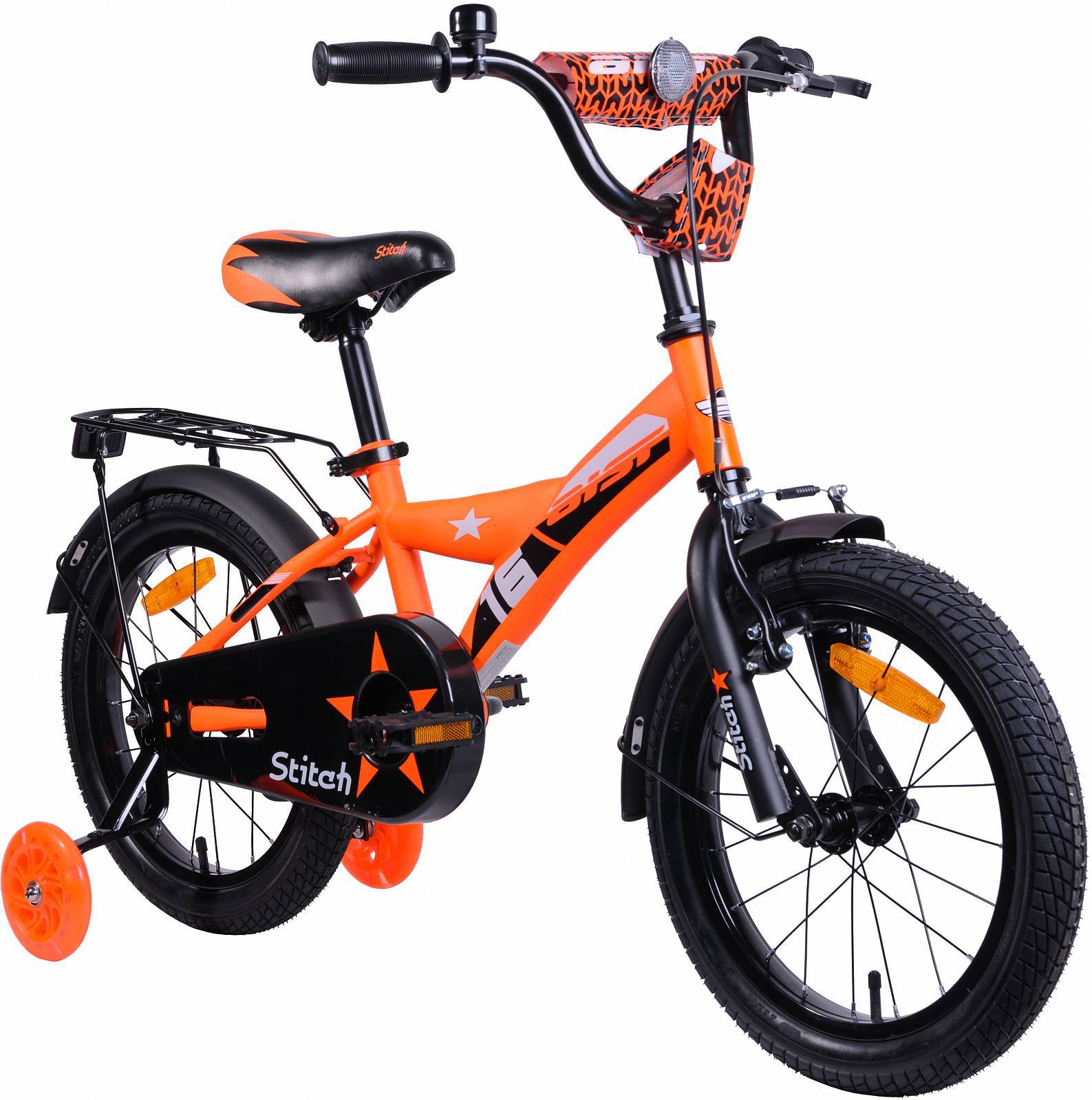 Велосипед STITCH 16 оранжевый 2019