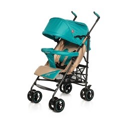 Детская прогулочная коляска-трость Baby Care City Style бирюза - фото