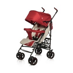 Детская прогулочная коляска-трость Baby Care City Style красная - фото