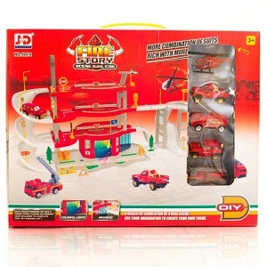 Детский игрушечный паркинг Пожарная станция  59974