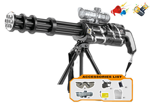 Игрушечный пулемет Гатлинга F7A на аккумуляторе - фото