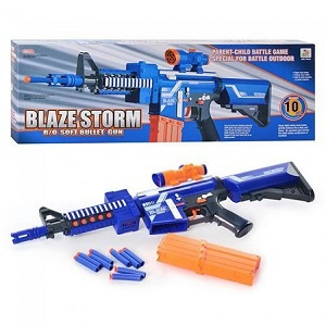 Детское оружие  автомат бластер Blaze Storm 7054   ст - фото