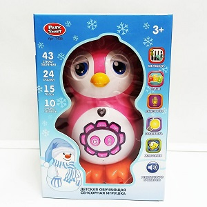 Детская интерактивная игрушка Пингвин сказочник арт.7498 