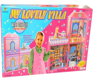 Игровой кукольный домик для куклы 