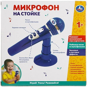Детский микрофон на стойке ТМ Умка арт.1709M326 - фото2