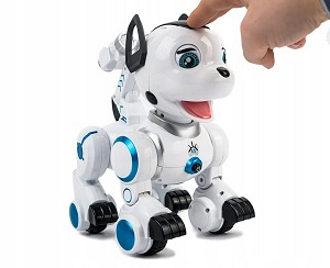Собака робот, смарт пес ZYB-B2856 сенсорные датчики, программируется - фото3