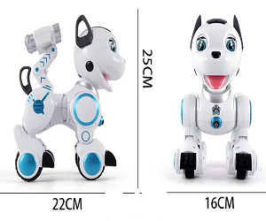 Собака робот, смарт пес ZYB-B2856 сенсорные датчики, программируется - фото4