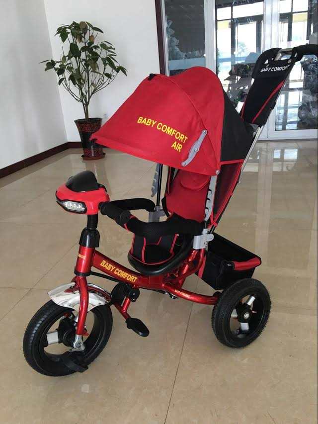 Детский трехколёсный велосипед Trike Baby Comfort Air красный