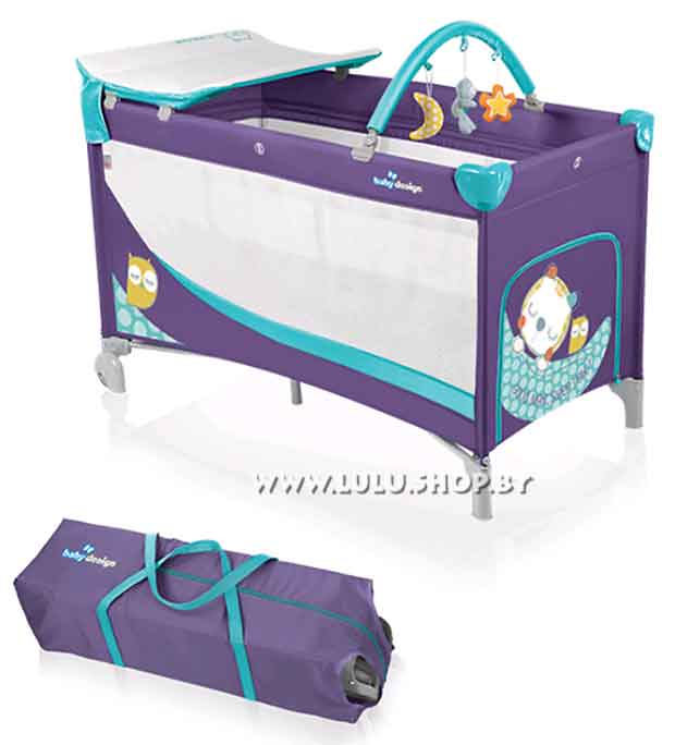 Детский манеж- кроватка Baby Design Dream двухуровневый