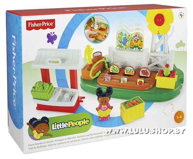 Развивающая игрушка Веселый Огород и Овощная лавка Little People Fisher Price Y8197