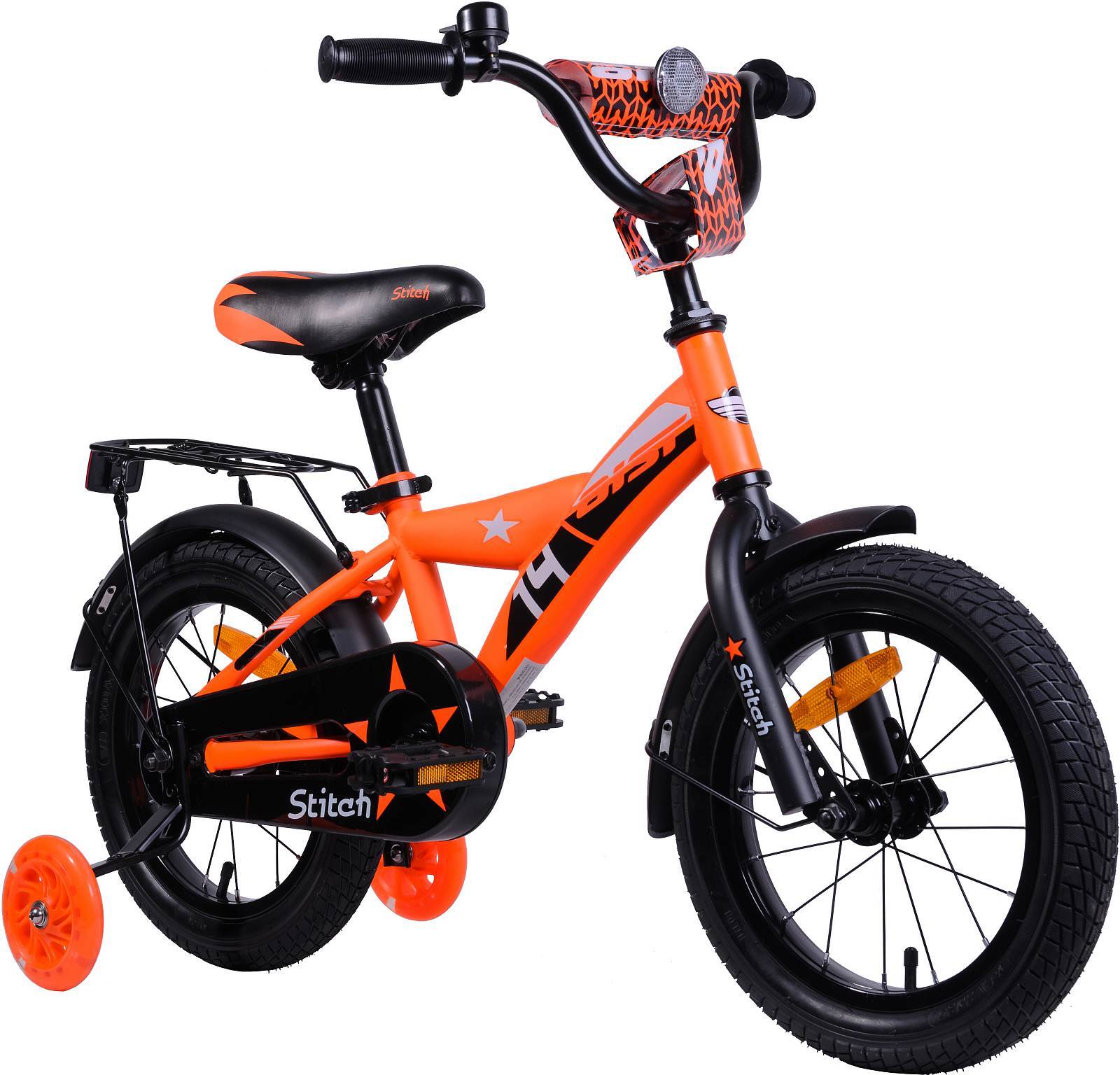 Велосипед STITCH 14 оранжевый 2019