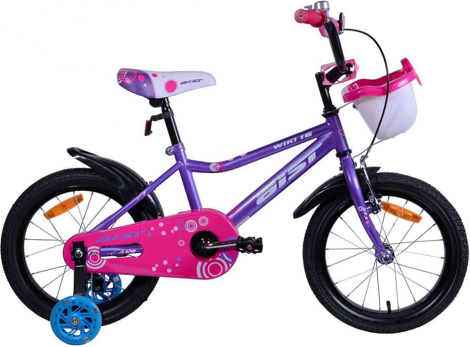 Велосипед Aist WIKI 16 фиолетовый - фото