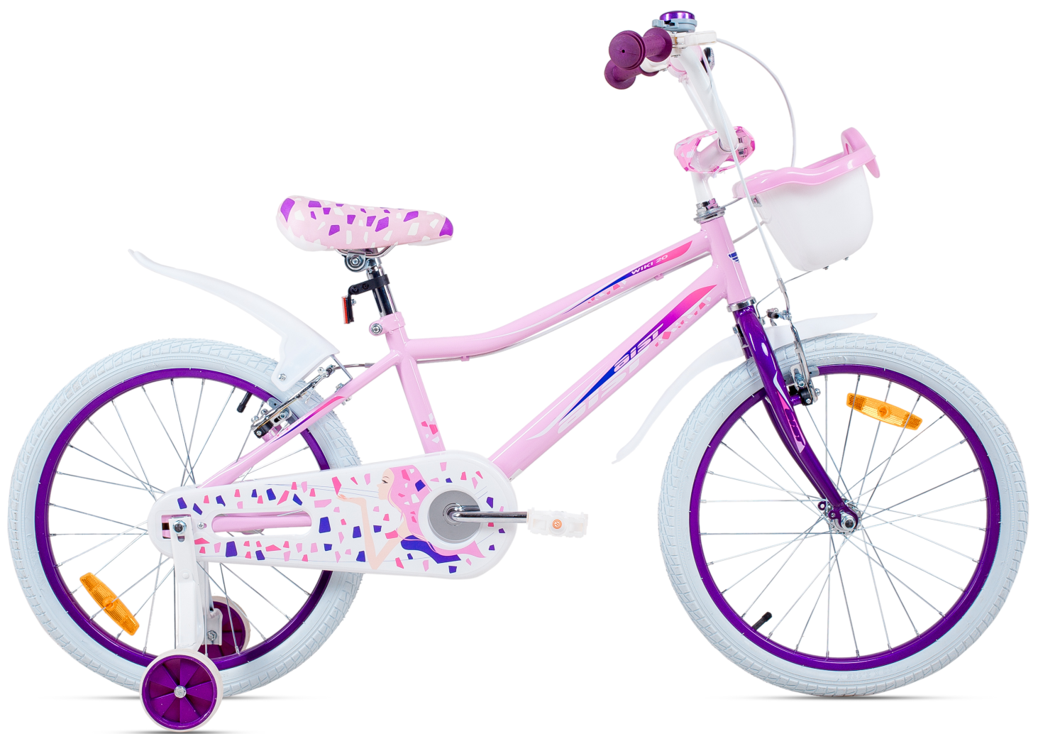 Велосипед WIKI 20 розовый