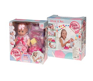 Кукла Пупс Yale Baby + торт арт.YL1822L