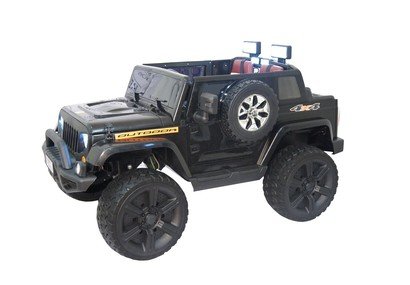 Детский электромобиль Electriс toys Jeep WRANGLER LUX 4x4 (полный привод).двухместный
