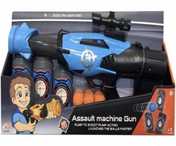 Детское оружие игрушечный помповый  пистолет арт. YG03P для стрельбы шариками- фото2