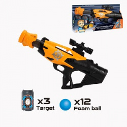 Детское оружие игрушечный помповый  пистолет арт. YG03P для стрельбы шариками- фото